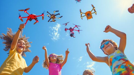 Drones pour enfants : le jouet high-tech de Noël